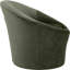 Fauteuil d'appoint en velours Tristan-888359882
