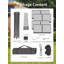 Tente de pavillon escamotable 13x13-112658399