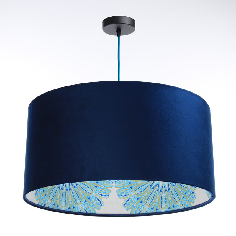 Binita 1 - Light Drum Pendant, 102 cm x 40 cm