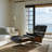 Swivel Accent Chair With Ottoman In Top Grain Leather-115517725