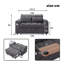 2 Seater Fabric Sofa Bed-98856677