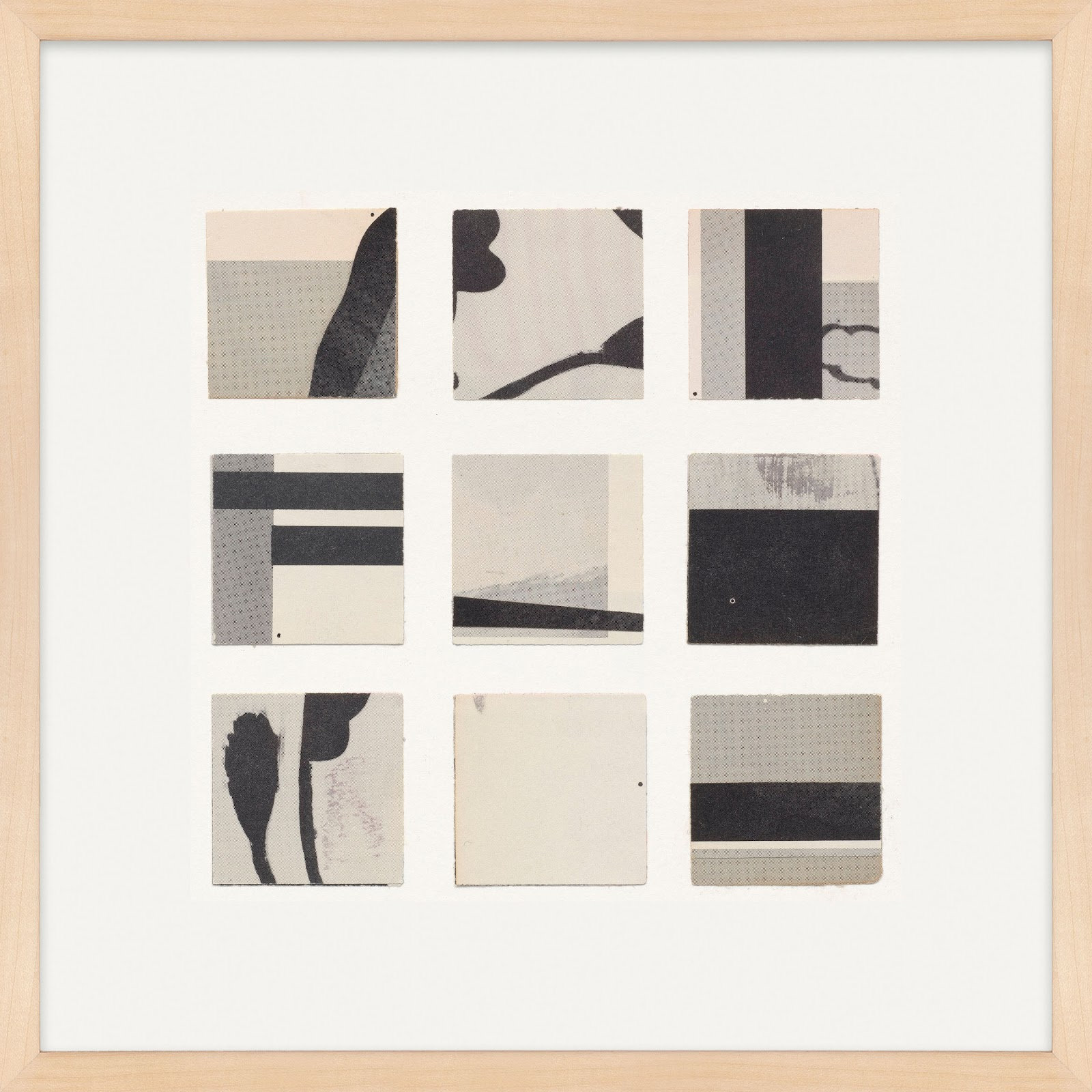 Lise "Pinpoint" Print, Maple, 36" H x 36" W x 1.25" D