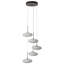 Clouds 9-Light Pendant - Black - Long Overall Height-1716141675-1716141678
