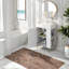Meuble-lavabo compact compact avec lavabo en céramique, blanc