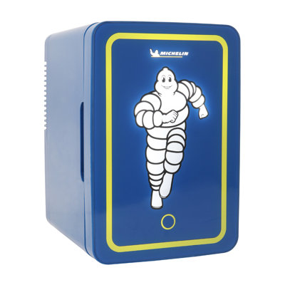 Michelin 6L Portable Mini Fridge with LED Light, 12V 110V 6 Can Cooler