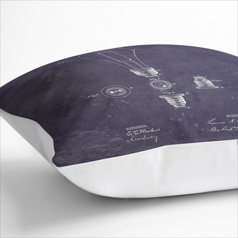 Square Cushion, 55cm H x 55cm W x 20cm D, White