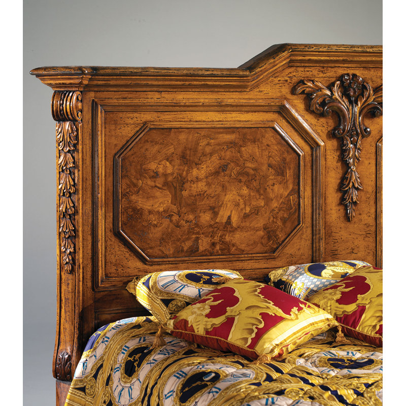 Solid Wood Standard Bed, King