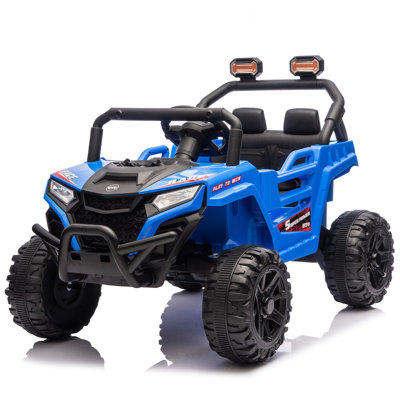 Kids 12V Battery-Powered UTV with Parent remote control, LED lighting, Built-in music