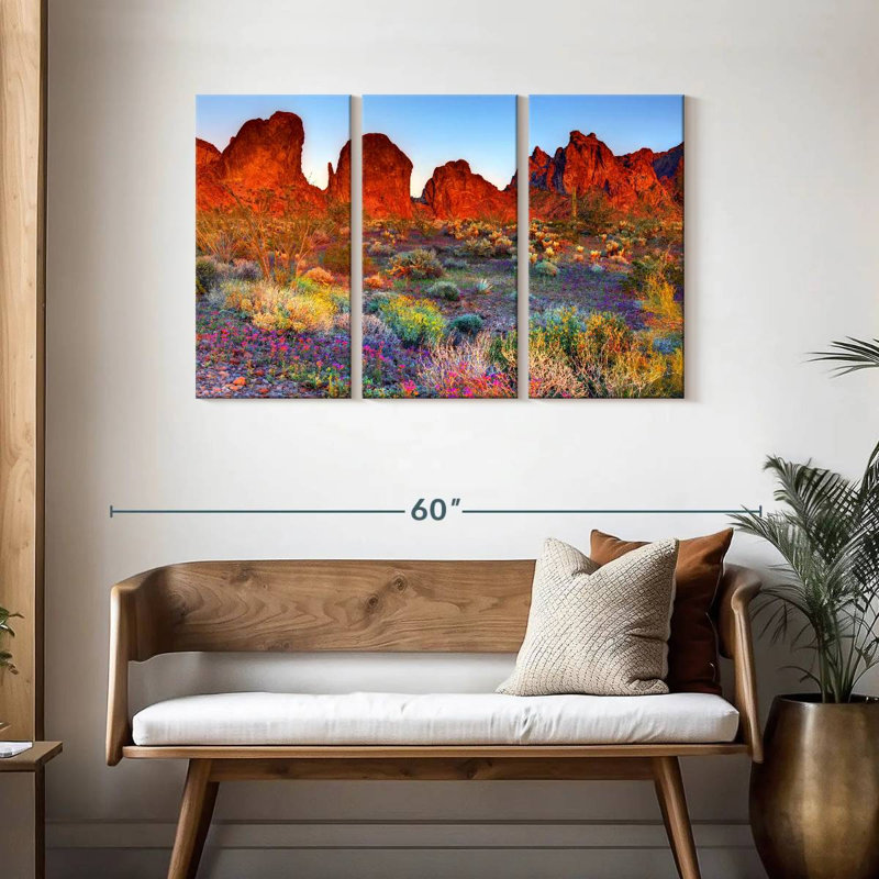 Alvord Kofa Wildlife Plants, 28" H x 45" W