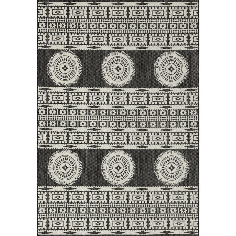 Sunshine Gchar2023 Anthracite Indoor/outdoor Accessory Mat - 2.7 Ft. X 7.3 Polypropylene Stain & Pet 2 7 In. 3 Equipment Rug