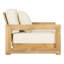 Melrose Teak Outdoor Lounge Chair-1509625999