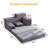 Boneless Eluren Corduroy Sleeper Sofa Bed, Foldable Floor Sofa Lounge Couch For Living Room-1521741837