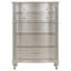 Commode 5 tiroirs avec tiroir caché Silver Oak