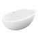 Lusso 75.5'' x 40.5'' Freestanding Soaking Solid Surface Bathtub