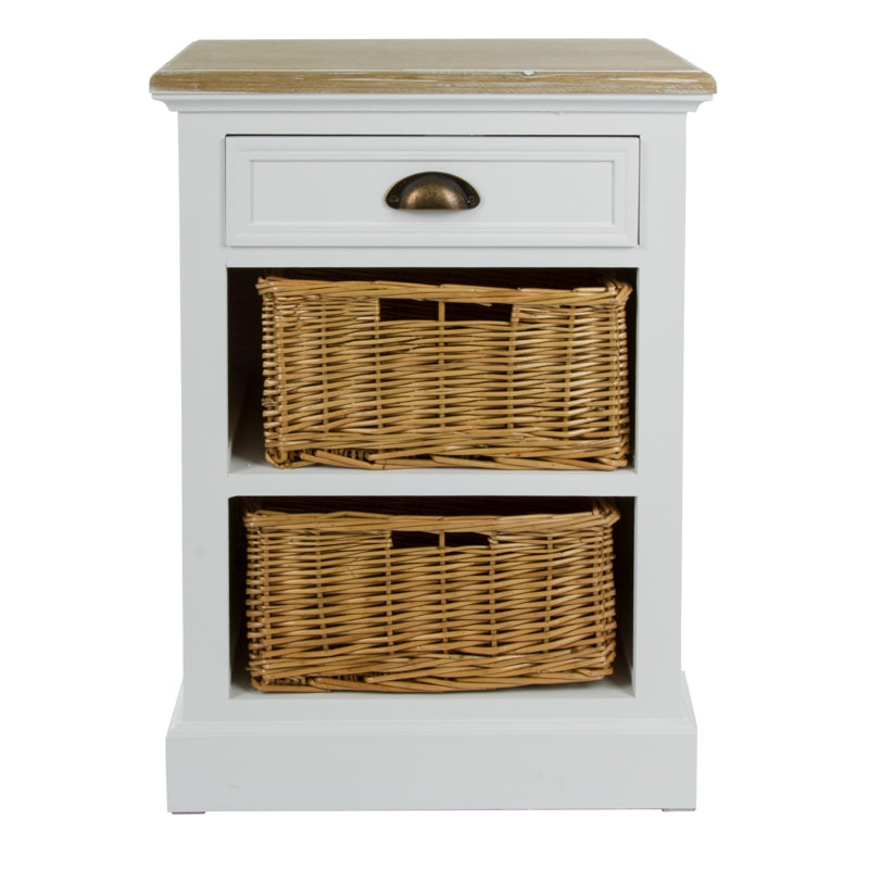 Toscana 47cm W Bedside Table