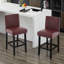 Tabouret de bar rembourré avec structure en bois massif-104093392-119089530-122430099