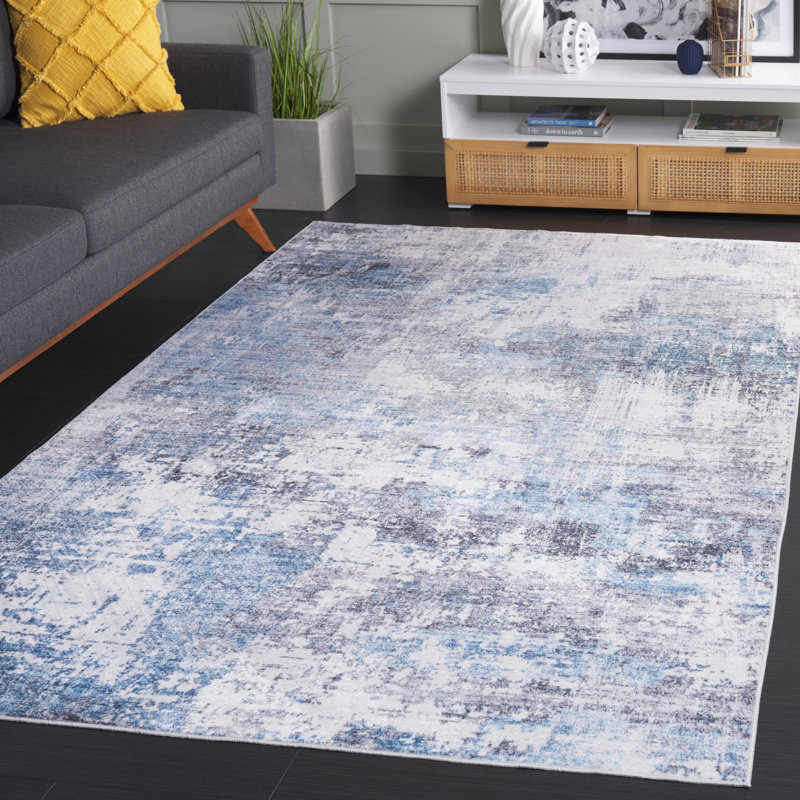 Tamani Monica Performance Machine Washable Abstract Rug, Rectangle 5' x 8'