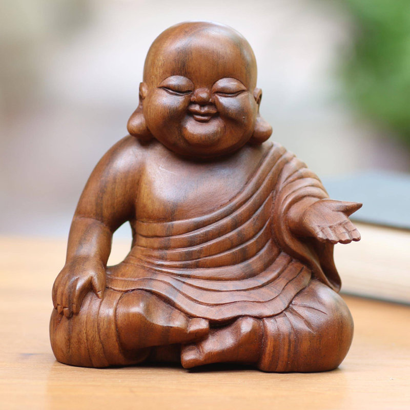 Wood Garden Statue