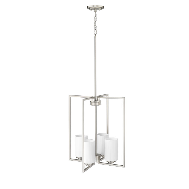 Tameca 4 - Light Single Pendant, Brushed Nickel