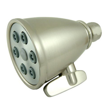 Hot Springs Jet Adjustable Shower Head, Satin Nickel