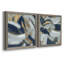 Rustic and Bitterweet I - Ensemble de 2 peintures sur toile encadrées-121954214-121954213