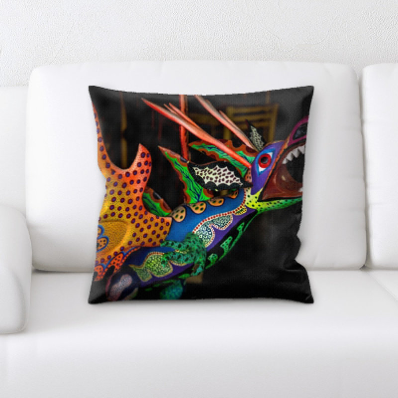 Microsuede Throw Pillow