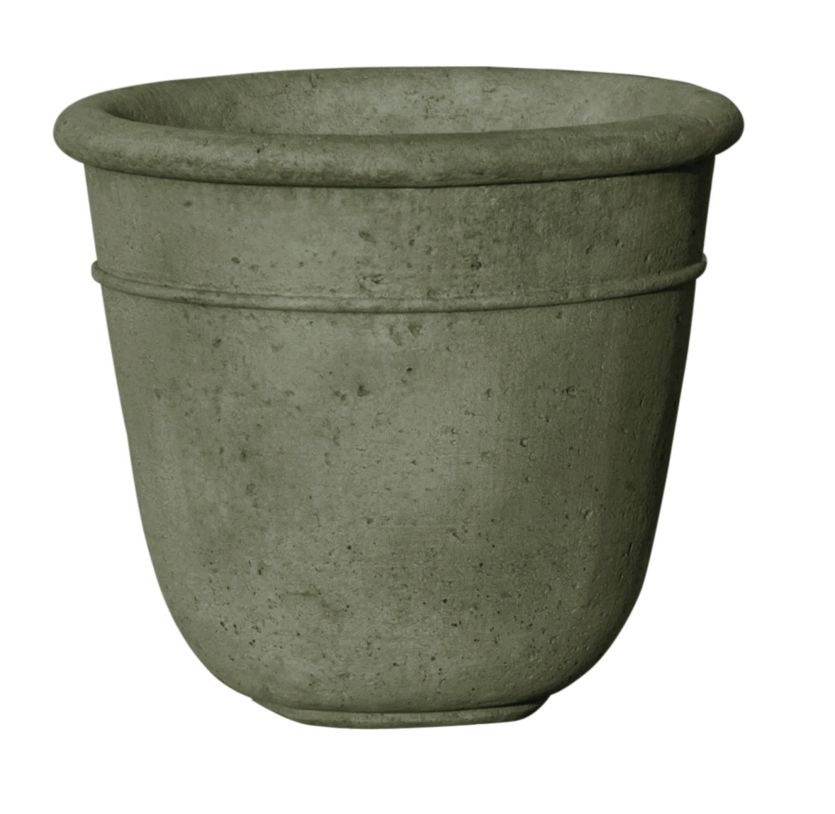 Carema Pot Planter, 13.75" H x 16" W x 16" D, Copper Bronze