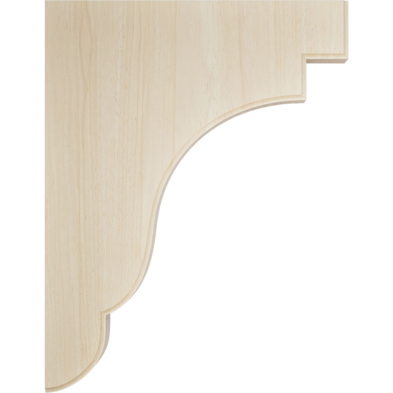 Support Bedford, Hévéa, 1,75 po X P 8,5 po X P 11 po H
