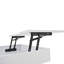 Table basse rotative à 360 ° avec plateau relevable et rangement de tiroir