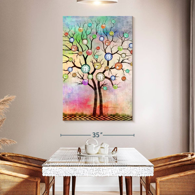 Kelan Tree Watches, 51" H x 34" W
