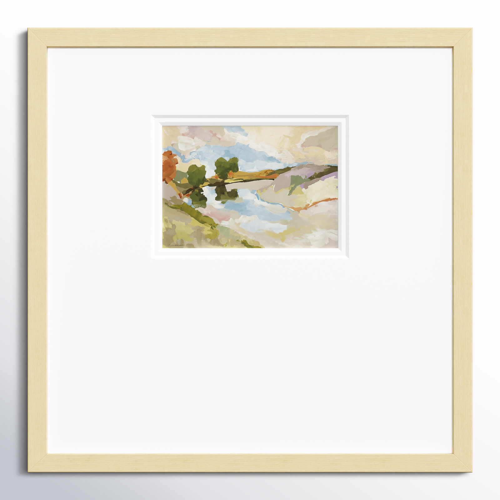 Uplands I, 17" H x 17" W x 1.25" D
