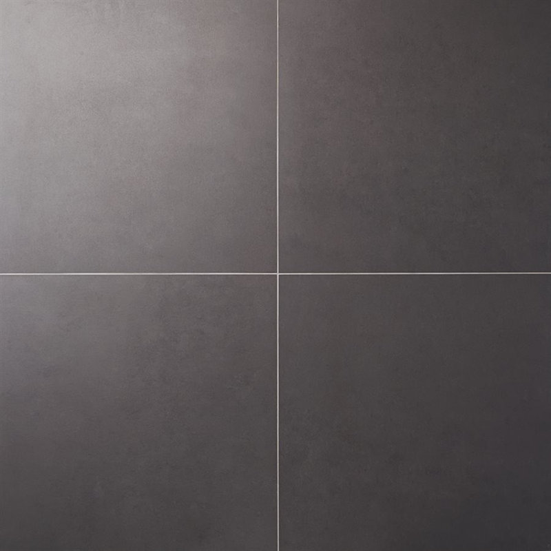 Technique 23" x 23" Porcelain Brick Look Wall & Floor Tile, Gris