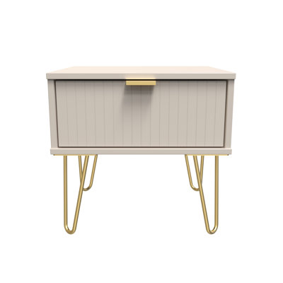 Beranda 45cm W Manufactured Wood Bedside Table