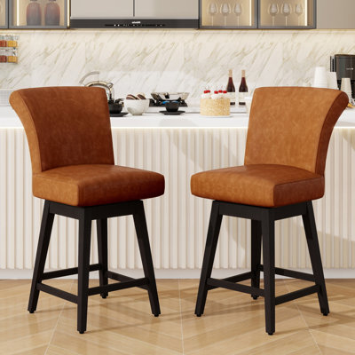 Swivel Counter & Bar Stool by Corrigan Studio