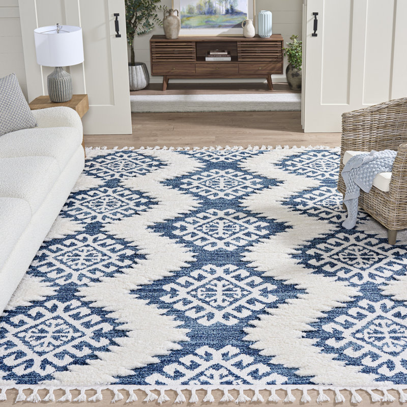 Tapis à poils longs Baar, Rectangle 8 pi x 10 pi