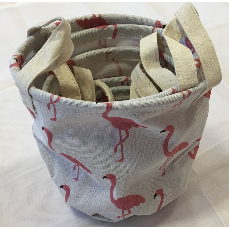 Bay Isle Home Fabric Decorative Basket
