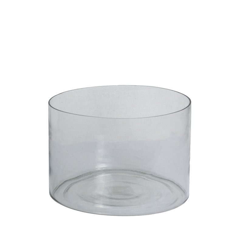 Catheline Handmade Glass Table Vase, 20cm H x 30cm W x 30cm D