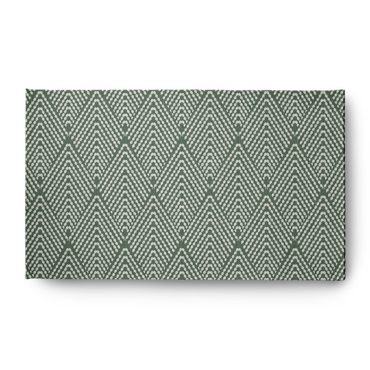 Chenille Geometric Indoor Rug
