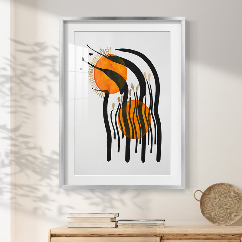 You Shouldn't Have -Framed Print, 25.5" H x 17.5" W, Silver