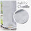 Grey Floral Blackout Curtains 90 inch Scroll Flower Curtains 2 Panels