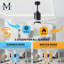 Patricia LED Downrod Ceiling Fan-486067283-486079860