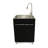 All-In-One 24.1" L x 21.3" W Free Standing Laundry Sink with Faucet-80015137