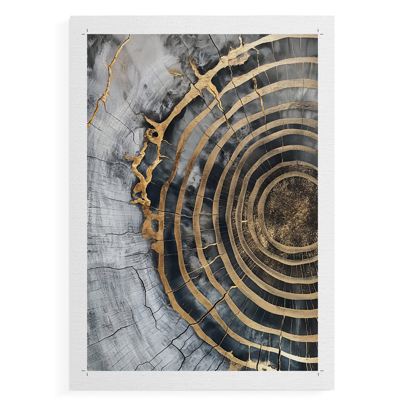Série ABSTRACT CCLVI - Impression sur toile seulement - NON CADRE, H 36 po x l 24 po