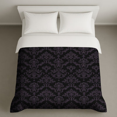 Housses de couette à motif damassé