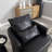 Comfy Swivel Barrel Chair with 360 Degree Rotation and Ergonomic Design-1526285632