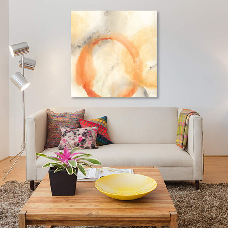 « implicite i », impression sur toile, H 48 po x l 48 po x P 1,5 po