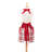 Christmas Plaid Bib Apron