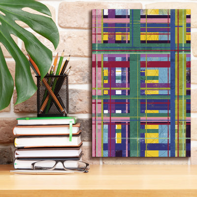  «Scaffold In Color 1» par Laura Gibson, art mural sur toile, 12 po x 18 po