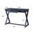 Nalo Charcoal Finish Console Table With X-Shape Base And Spacious Drawer, Perfect For Modern Entryways And Living Rooms.
