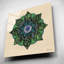 «Mandala 2» par Stellar Design Studio, art mural en verre acrylique-101618846
